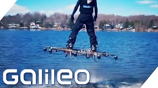 Fliegen wie Marty McFly Das DrohnenHoverboard  Galileo  ProSieben [upl. by Neltiac]