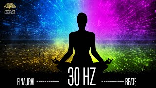 100 Gehirn Potenzial aktivieren mit Beta Wellen  Frequenzmusik 30 Hz Binaural Beats [upl. by Orsini70]