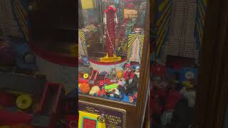 Mutoscope Electric Traveling Crane Claw Machine in Action [upl. by Eryn]