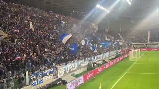 Curva Nord Atalanta alé 🖤💙 contro Monza 30102024 grazie a Giovanni Ghilardi [upl. by Cerveny]