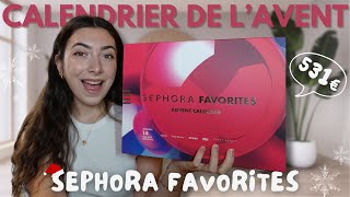 UNBOXING calendrier de l’avent SEPHORA FAVORITES 2024 🎄🎁 Le meilleur pour son prix [upl. by Mcgean161]