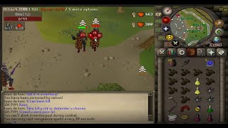 Skan OSRS Highrisk PK Video 8  25b PKD 3RD AGE ELY TORVA [upl. by Ranna503]