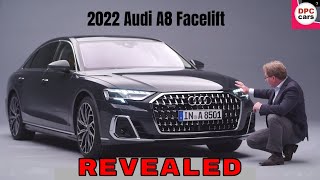 2022 Audi A8 Facelift Revealed [upl. by Arbuckle]