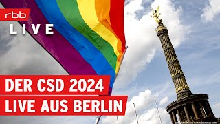 CSD Berlin 2024 Live von der Demo  Christopher Street Day [upl. by Tompkins]