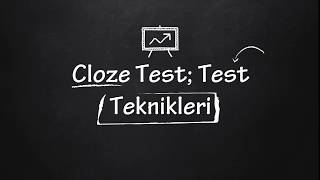 Cloze Test Çözme Teknikleri  Cloze Test Nasıl Çözülür [upl. by Anahcra669]