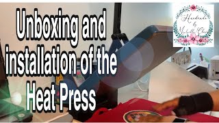 Unboxing and installing the Fancierstudio Heat Press [upl. by Nagey945]