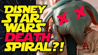 Disney Star Wars is in a DEATH SPIRAL Media Says [upl. by Cherlyn235]