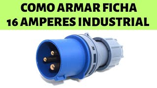 Descubre como armar una ficha eléctrica en segundos [upl. by Wanonah611]