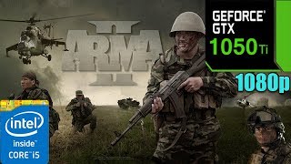 Arma 2  GTX 1050 Ti  i5 4590 [upl. by Ellehcor]