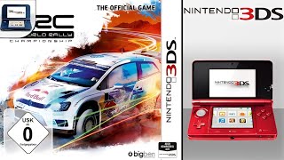 WRC FIA World Rally Championship  gameplay Nintendo 3DS 720P [upl. by Tuddor415]