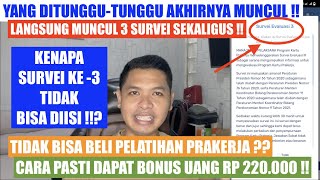 AKHIRNYA SURVEI EVALUASI KE 3 MUNCUL  TAPI TIDAK BISA DIISI  BELI KELAS JUGA GAK BISA  TENANG [upl. by Esemaj334]