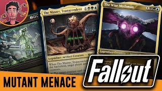 Mutant Menace Full Deck Reveal  Fallout Commander Precon Spoiler [upl. by Lida]