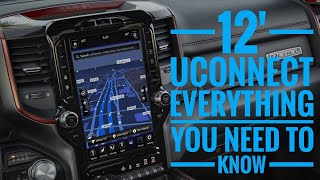 12 Uconnect System  Everything you need to know [upl. by Octavus]