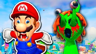 Mario Plays SPRUNKIEXE in AMUSEMENT PARK MOD DLC UPDATE [upl. by Llieno]