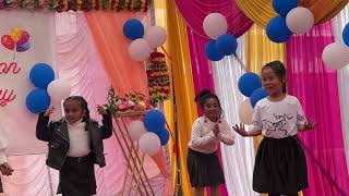 Aarohi’S and her friends performance  Baby shark  Shalalala vengaboys  dancing steps [upl. by Mellisa]