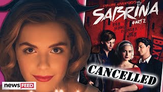 Sabrina Cast REACTS To Show Cancellation [upl. by Nerrawed]