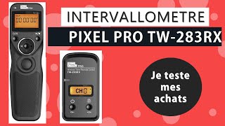 Intervallomètre photo Pixel Pro TW283 [upl. by Latsyrhc]