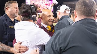 PJ Fleck Postgame Interview After Win Over 11 USC Oct 5 2024 [upl. by Elinet522]