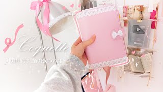 𝓒𝓸𝓺𝓾𝓮𝓽𝓽𝓮 planner makeover ₊˚౨ৎ˚₊✩‧₊  binder planner ideas and inspo 💌 [upl. by Annirac]