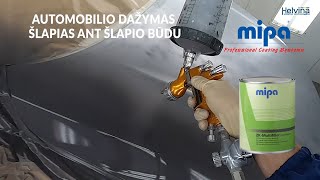 Automobilio dažymas šlapias ant šlapio būdu [upl. by Oys]