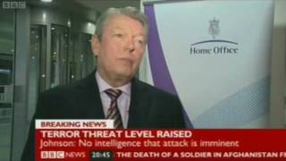 Home Office raises current terrorism threat level to severe  Charlie Brooker Newswipe [upl. by Michelsen]