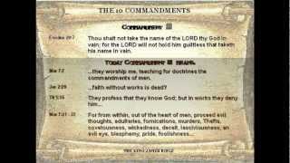 The Real Ten Commandments  Version 1 [upl. by Ahtnams]