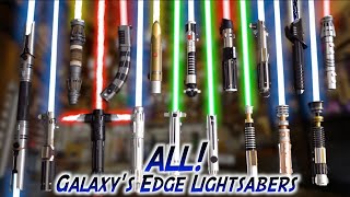 ALL 36 Galaxys Edge Legacy Lightsabers Reviewed 2023 [upl. by Demetria464]