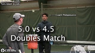 50s vs 45s Doubles Match  John Newcombe Tennis Ranch [upl. by Lyle]