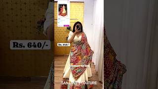 🏵️Traditional Lehenga navratri navratrispecial shorts short trending viral meesho stylewaru [upl. by Eyram]