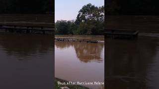 Hurricane Helene visit to Cramerton s Goat Island Park amp Greenway [upl. by Aihsital124]