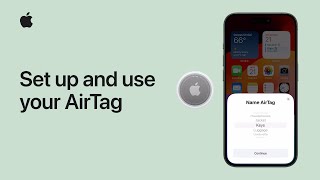 How to set up and use your AirTag  Apple Support [upl. by Berkeley463]