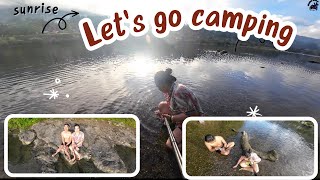 Agos river camping  Camp Caytolari  motocamping experience [upl. by Mairam]