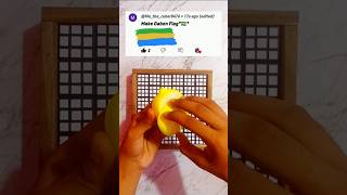 Making Gabon Flagquotquot🇬🇦quotquot😱 viralvideo rubikscube trendingshorts subscribe shorts 😊😊 [upl. by Ahsinrats]