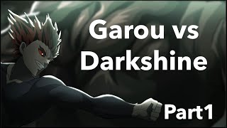 Garou vs Darkshine fan animation part 1 [upl. by Tempa]