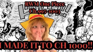 I MADE IT TO CH 1000  One Piece Ch9951003 [upl. by Nalym]