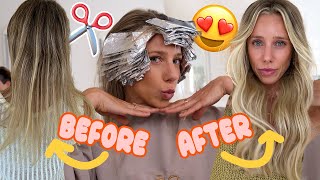 EXTREME Hair TRANSFORMATION I got OVER 100 keratin extensions [upl. by Lunneta]