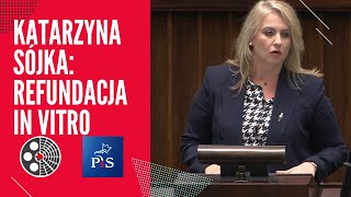 Katarzyna Sójka  refundacja In vitro [upl. by Salomi]