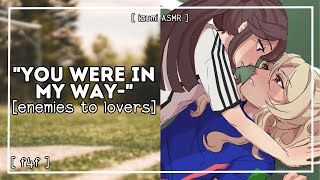 ASMR enemy teammate falls on top of you soccer enemies to lovers [upl. by Clements]