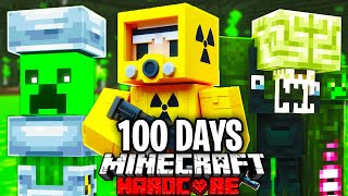 I Survived 100 Days in a NUCLEAR WASTELAND in Hardcore Minecraft [upl. by Abbotson798]