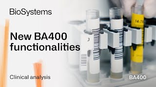 New BA400 functionalities segmented samples rotor and automatic haemolysis [upl. by Otrebide]