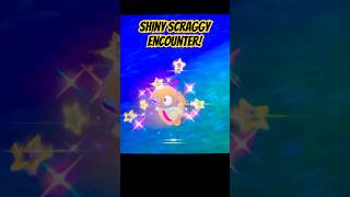 Shiny Scraggy encounter pokemon shinypokemon gaming [upl. by Armallas]