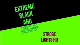 1 Hour Extreme Fast Green Strobe Lights SEIZURE WARNING [upl. by Acinet]