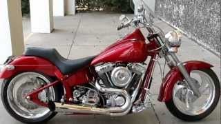 2000 American Ironhorse softail Classic two into one header hear it run for sale in Texas [upl. by Brodsky]