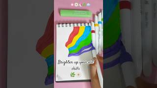 ✨Brighten up your art ideas🌈🖌️ diy art craft journal kpop song colour drawing viral trend [upl. by Anabelle]