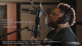 Slate VMS vs Sony C800G Mic Comparison feat Dave Hollister [upl. by Alleul]