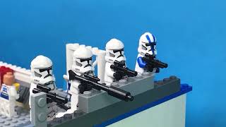 Lego star wars clone trooper base stop motion sugram h [upl. by Keppel]