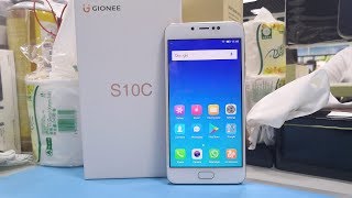 GIONEE S10C Hands On [upl. by Tedric]