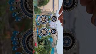 diy with beaded earrings tutorials for beginners shortfeed customised jewellery veenacraftsoffi [upl. by Assirialc160]