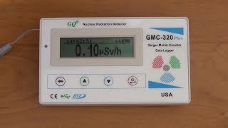 Dosimeter GQ GMC320 PLUS [upl. by Georgetta]