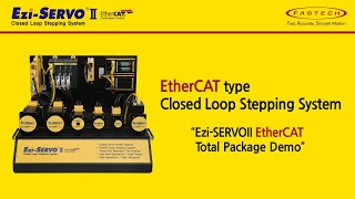 118 220811 Ezi SERVOII EtherCAT 6 Axis Demo with Torque Off function introduction [upl. by Ordisy]